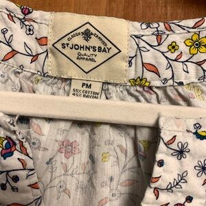 St. John's Bay Kids Floral blouse/shirt- multicolor